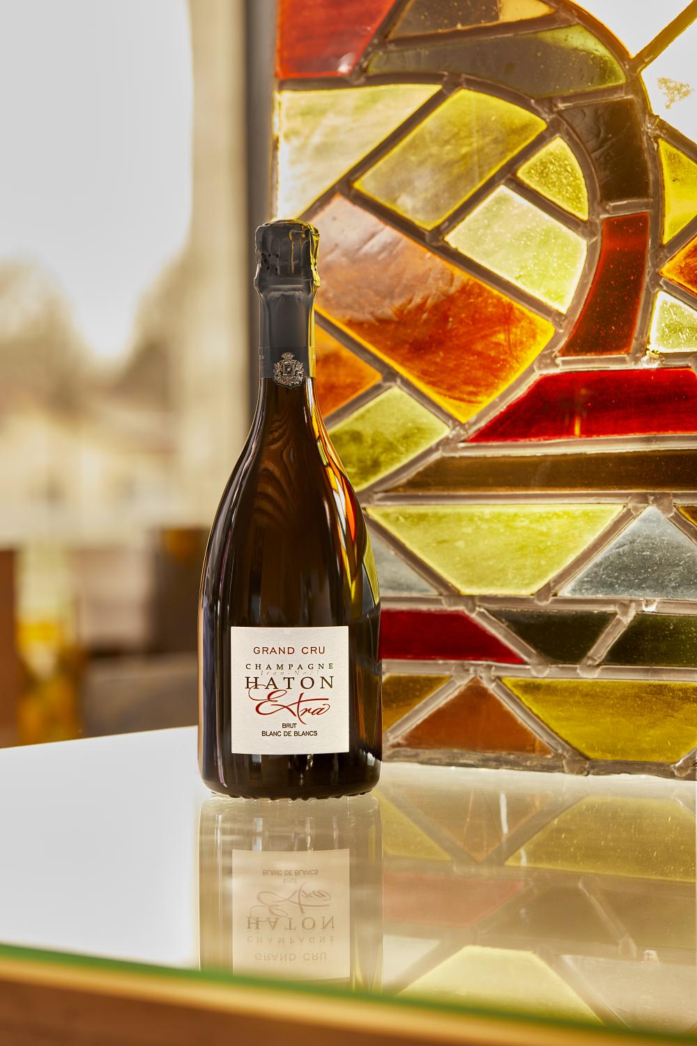 Champagne HATON - Blanc de Blancs Extra Grand Cru -1  - Atelier 
